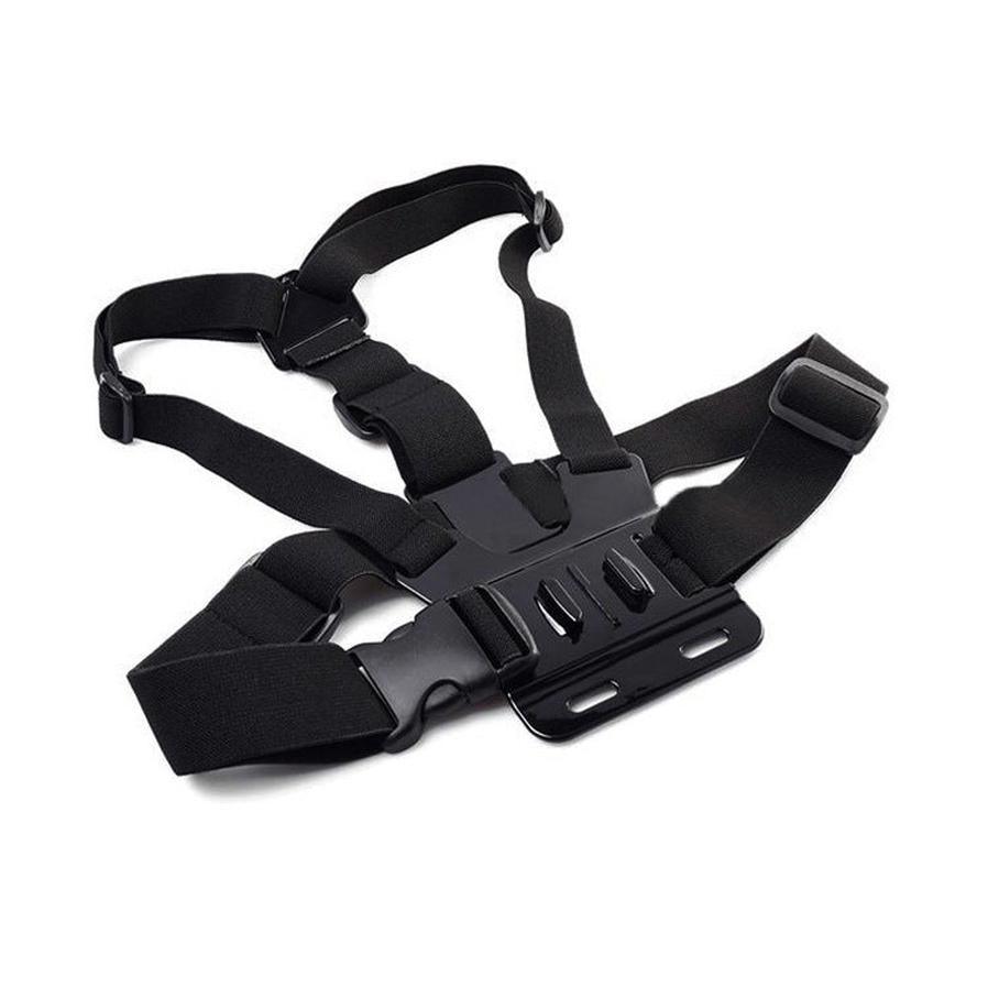 JMT-721994 Adjustable Chest Mount Harness for Action Cameras - Ideal for Outdoor Sports Filming