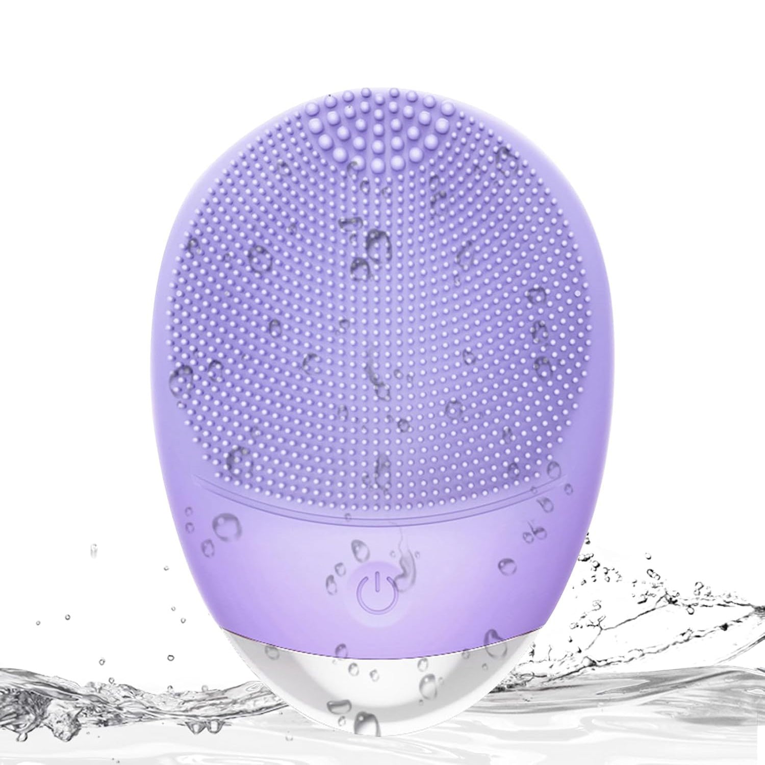 JMT-722122 High-Frequency Vibration Silicone Facial Cleansing Brush - USB Rechargeable, Waterproof, Unisex Skin Care Tool