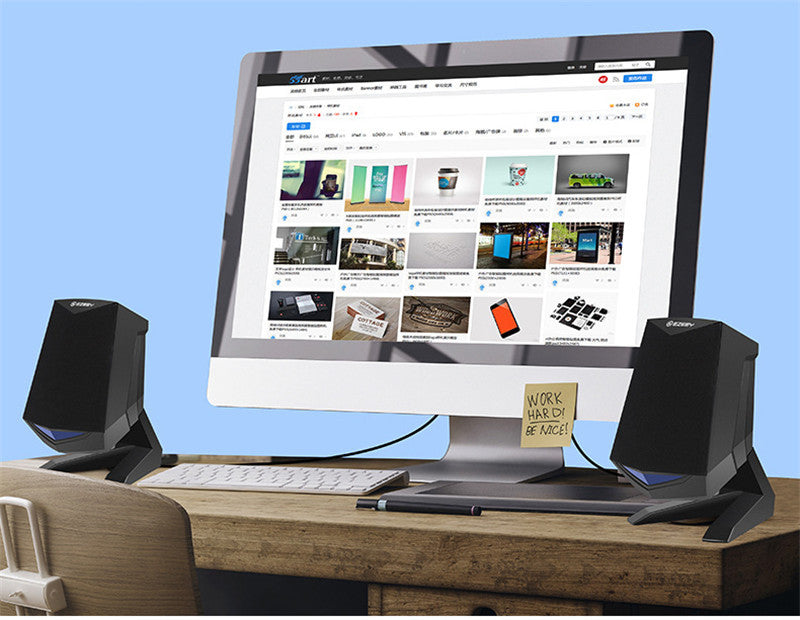 JMT-722314 USB 2.1 Multimedia Speakers with Wireless Subwoofer for Computers