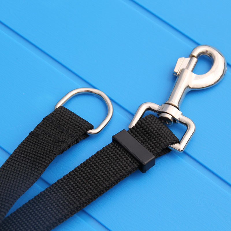 JMT-722634 15m Nylon Traction Rope for Dogs - Durable, Adjustable Leash with 2cm Width in Blue, Black, Red