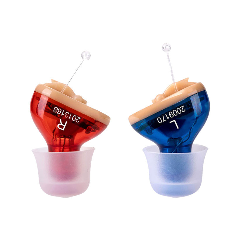 JMT-722634 CIC Q10 Mini Size Invisible Hearing Aid with Adjustable Volume and Wireless Functionality for Seniors