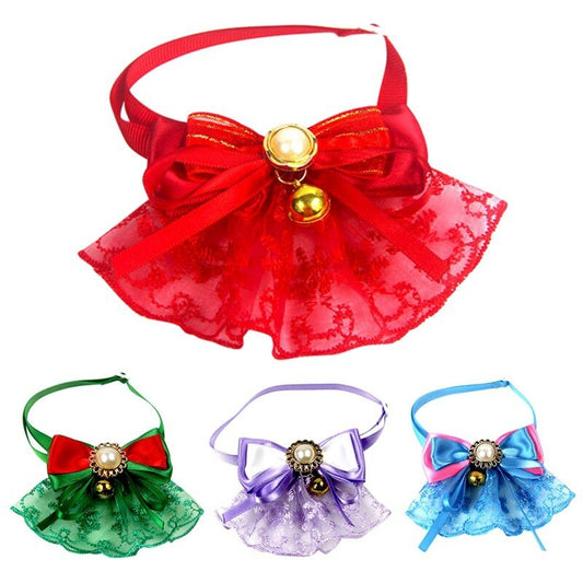 JMT-722762 Casual Pet Tie Bell with Adjustable Webbing (20-36 CM) for All Seasons