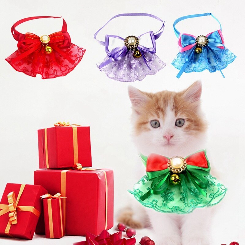 JMT-722762 Casual Pet Tie Bell with Adjustable Webbing (20-36 CM) for All Seasons