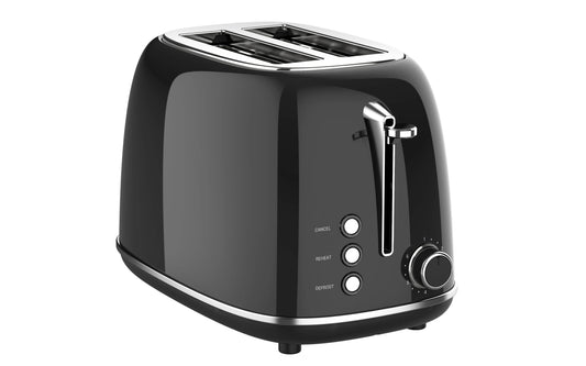 JMT-722954 2-Slice Toaster with Adjustable Browning Control and Removable Crumb Tray