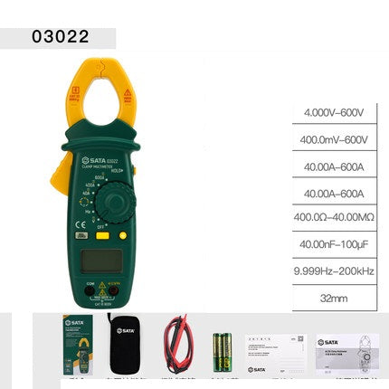 JMT-722954 High-Precision Digital Clamp Meter for Accurate Current Measurement