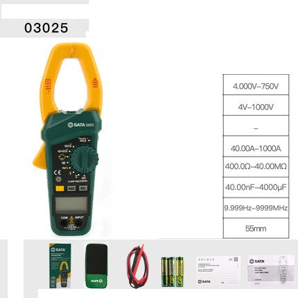 JMT-722954 High-Precision Digital Clamp Meter for Accurate Current Measurement