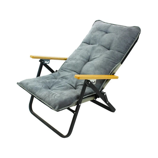 JMT-723018 Adjustable Padded Folding Beach and Camping Chair with Headrest