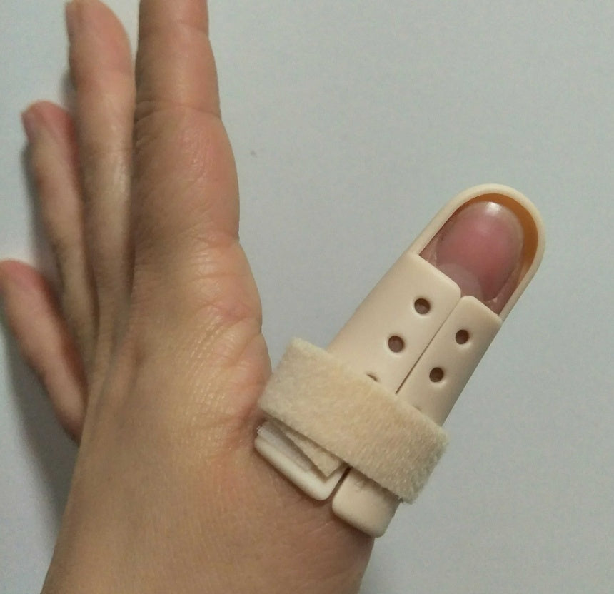 JMT-723594 Hammer-Shaped Finger Rehabilitation Splint for Fracture Recovery - Adjustable Size Plastic Phalange Clip