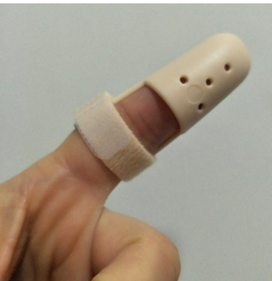 JMT-723594 Hammer-Shaped Finger Rehabilitation Splint for Fracture Recovery - Adjustable Size Plastic Phalange Clip