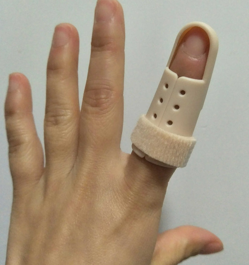 JMT-723594 Hammer-Shaped Finger Rehabilitation Splint for Fracture Recovery - Adjustable Size Plastic Phalange Clip
