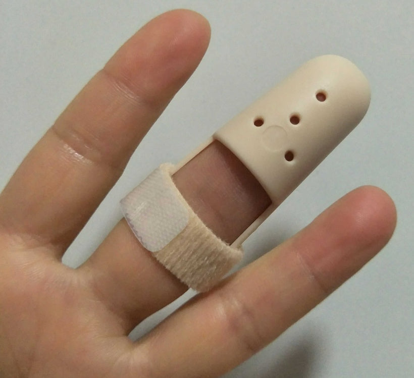 JMT-723594 Hammer-Shaped Finger Rehabilitation Splint for Fracture Recovery - Adjustable Size Plastic Phalange Clip