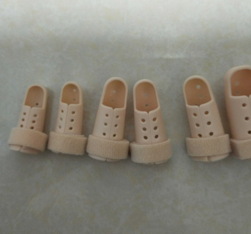 JMT-723594 Hammer-Shaped Finger Rehabilitation Splint for Fracture Recovery - Adjustable Size Plastic Phalange Clip