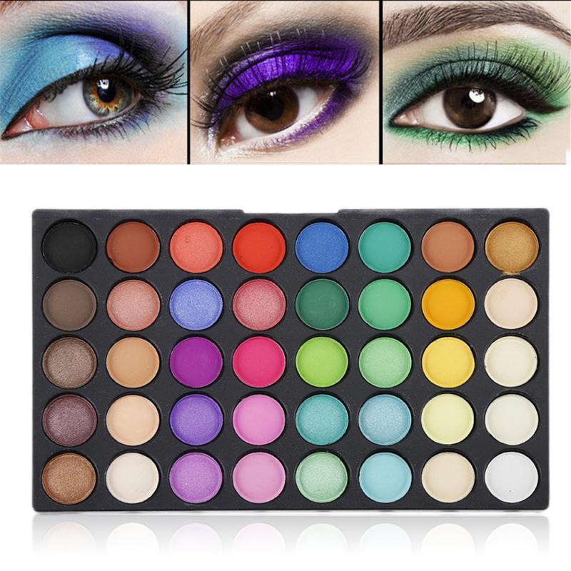 JMT-723722 120 Color Eyeshadow Palette and 40 Colors Earthy Eyeshadow Palette Set, Versatile Eye Makeup Options