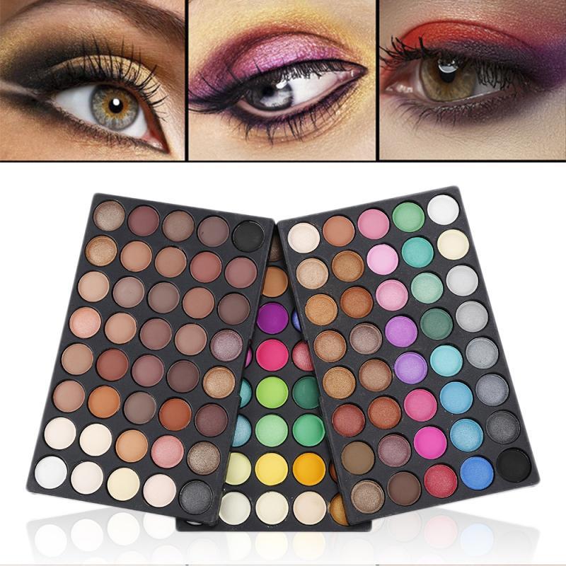 JMT-723722 120 Color Eyeshadow Palette and 40 Colors Earthy Eyeshadow Palette Set, Versatile Eye Makeup Options