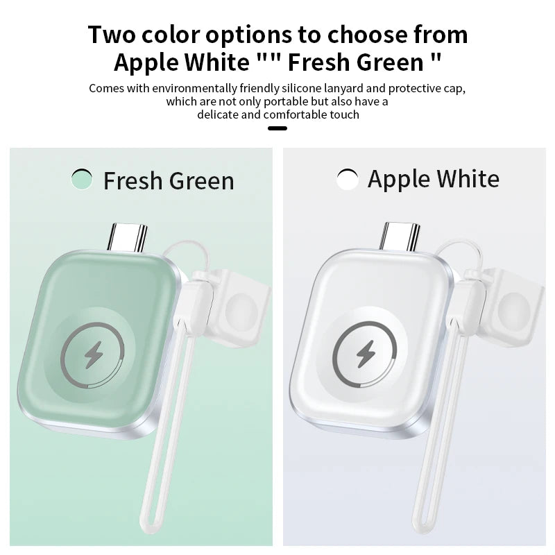 JMT-724106 Magnetic Wireless Charger for Compatible Apple Watch Models - 5W Fast Charging