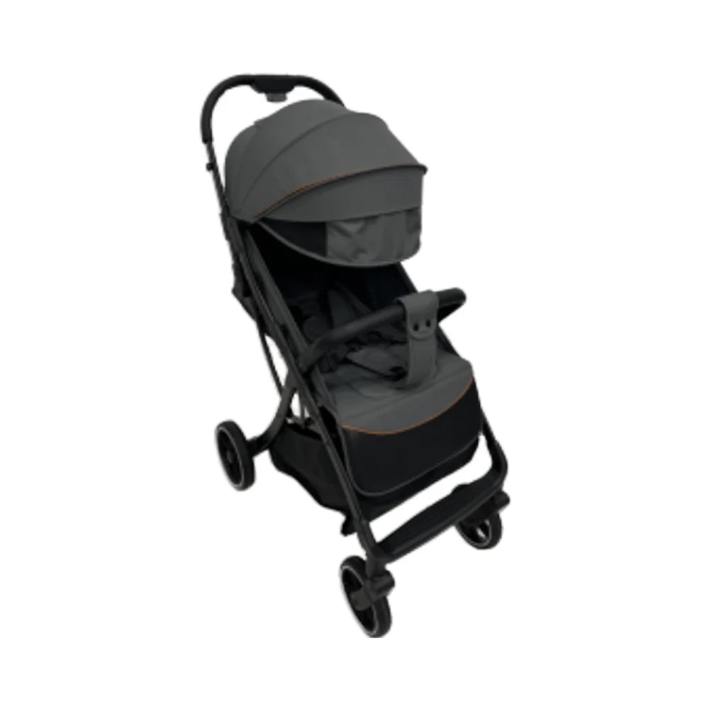 JMT-724298 Ultra-Compact Lightweight Travel Stroller for Babies - Environmentally Friendly Grey Design