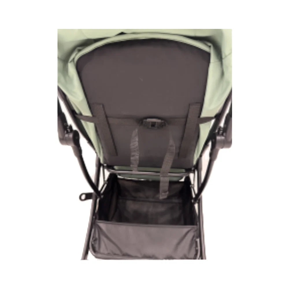 JMT-724298 Ultra-Compact Lightweight Travel Stroller for Babies - Environmentally Friendly Grey Design