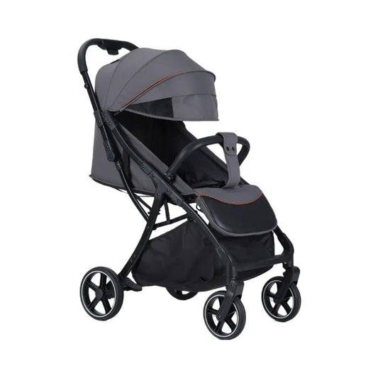 JMT-724298 Ultra-Compact Lightweight Travel Stroller for Babies - Environmentally Friendly Grey Design
