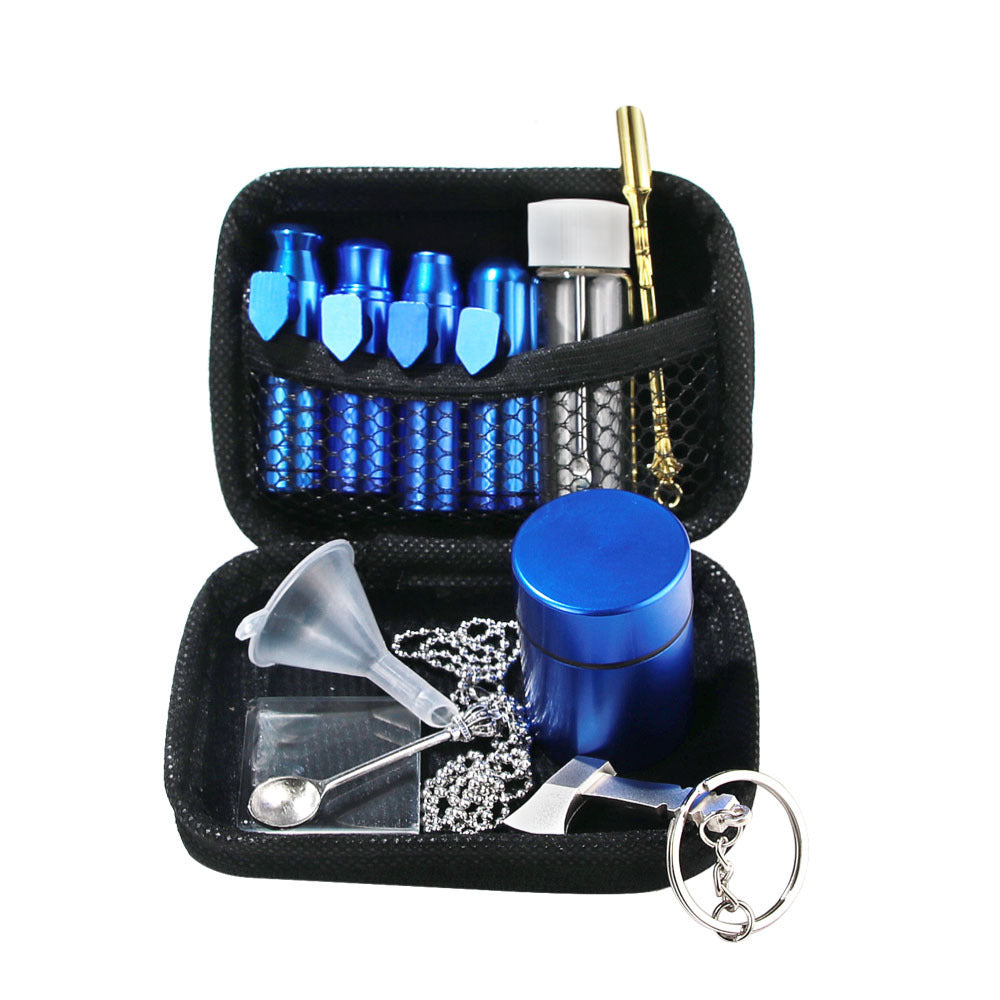 JMT-724426 Multi-Functional Metal Medicine Box with Keychain and Storage Features