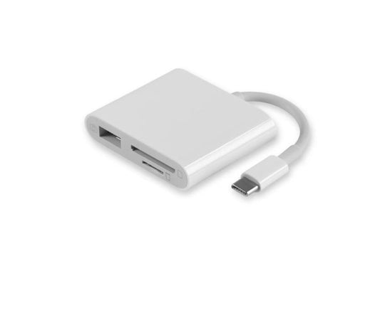 JMT-724618 3-in-1 Type-C to USB 3.0 Hub with OTG Card Reader for Huawei, Xiaomi, Apple