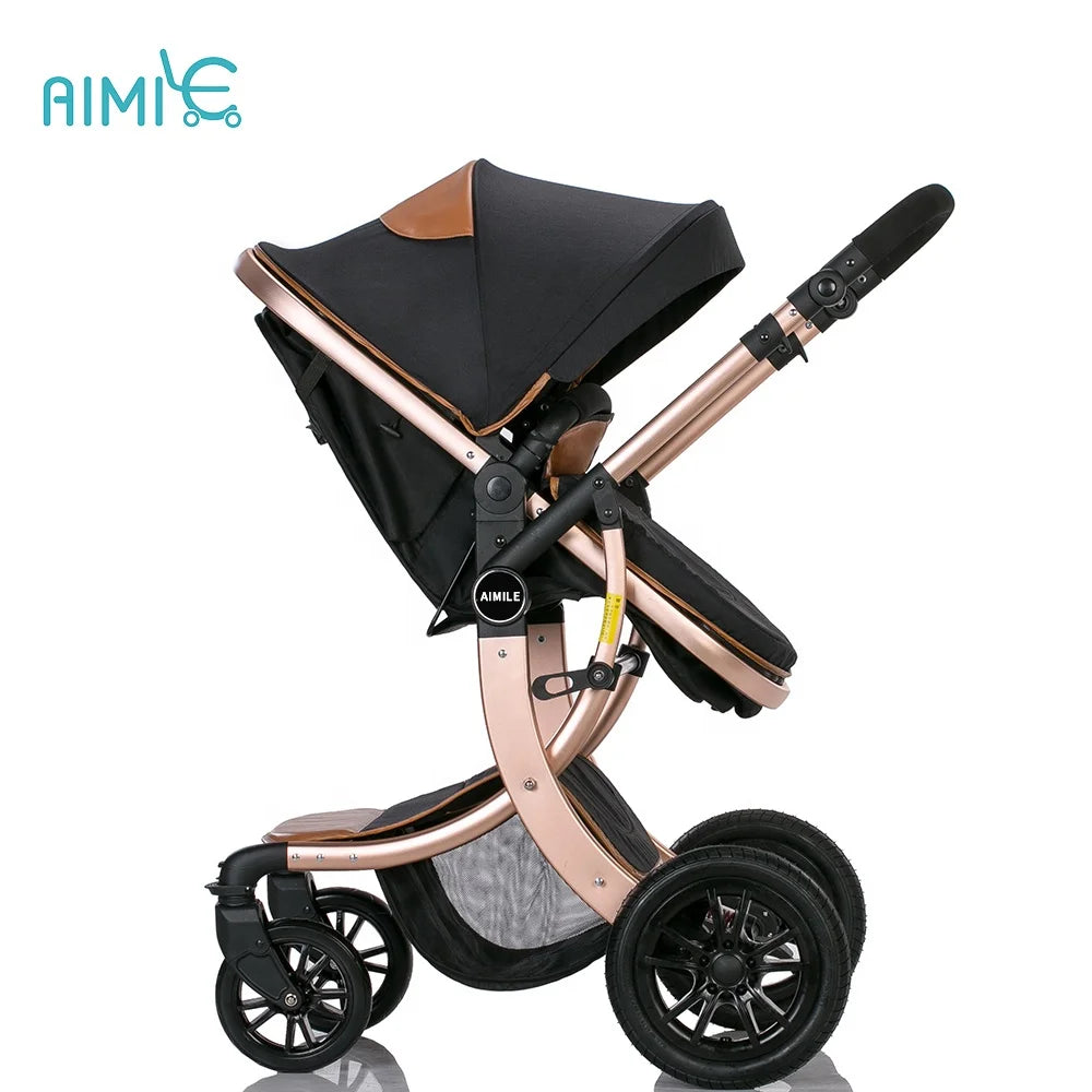 JMT-724618 Aimile Carriage Stroller for Infants and Toddlers - Versatile and Durable Design