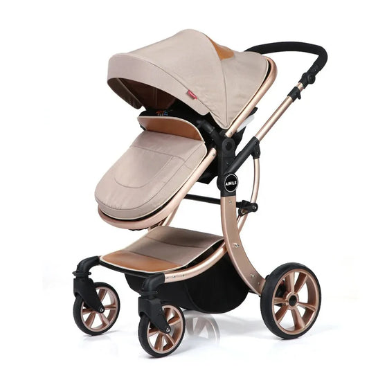 JMT-724618 Aimile Carriage Stroller for Infants and Toddlers - Versatile and Durable Design