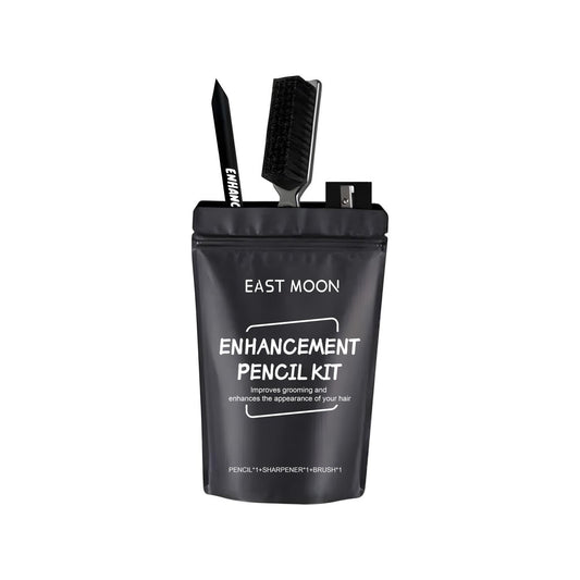 JMT-724874 Men's Beard Grooming Essentials Set with Pencil, Sharpener, and Brush