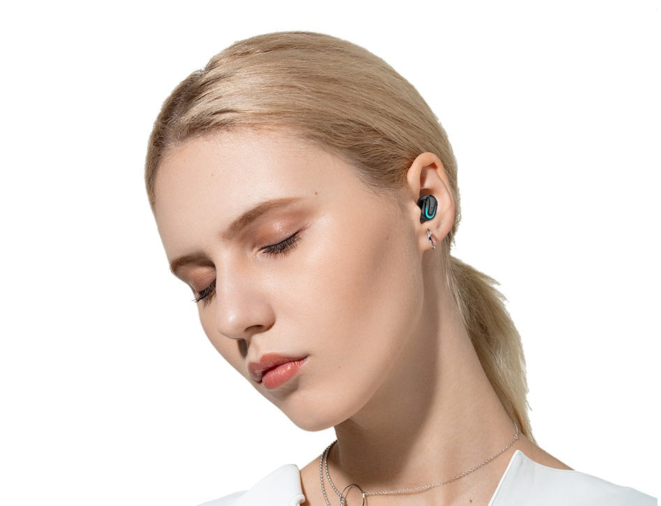 JMT-724938 Q32-1 Bluetooth 5.0 Stereo Headset with Battery Display and Voice Control