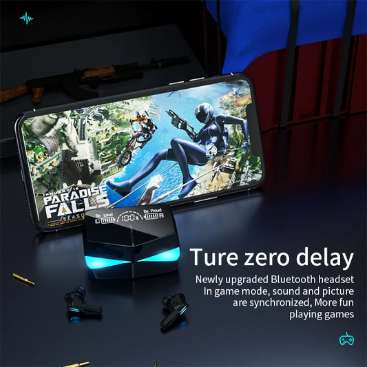 JMT-725258 Wireless TWS Earbuds with Microphone and Low Latency Gaming Features - Bluetooth 5.1