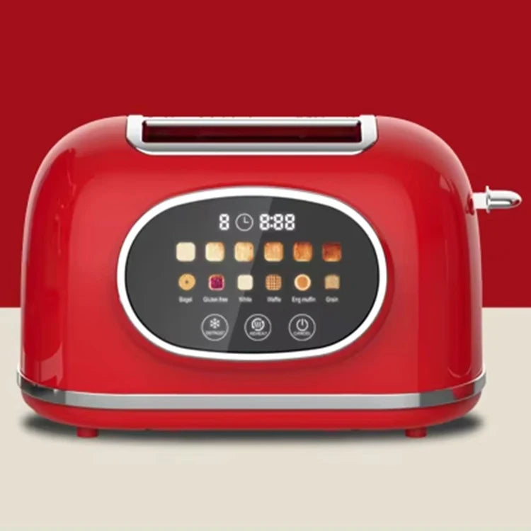 JMT-725386 Smart Touch Control 2-Slice Retro Toaster with Touch Screen Functionality