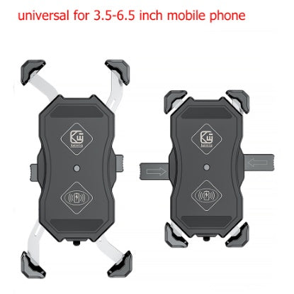 JMT-725450 Wireless USB Charging Mobile Phone Holder with Adjustable Clamp and Fast Charge Support