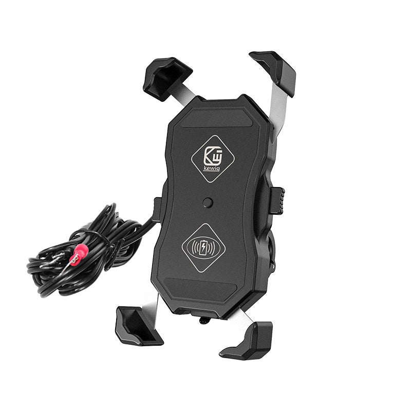 JMT-725450 Wireless USB Charging Mobile Phone Holder with Adjustable Clamp and Fast Charge Support