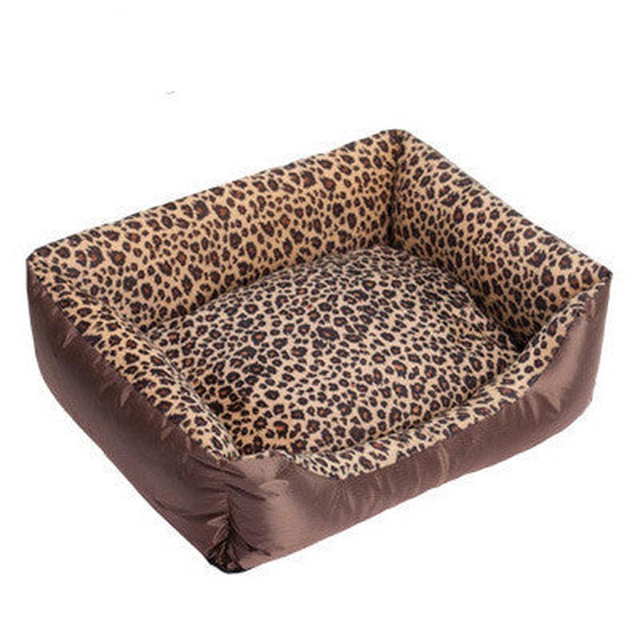 JMT-725898 Cozy Cotton Nest for Pets in Animal Patterns - Leopard, Deer, Zebra, Available in S, M, L Sizes