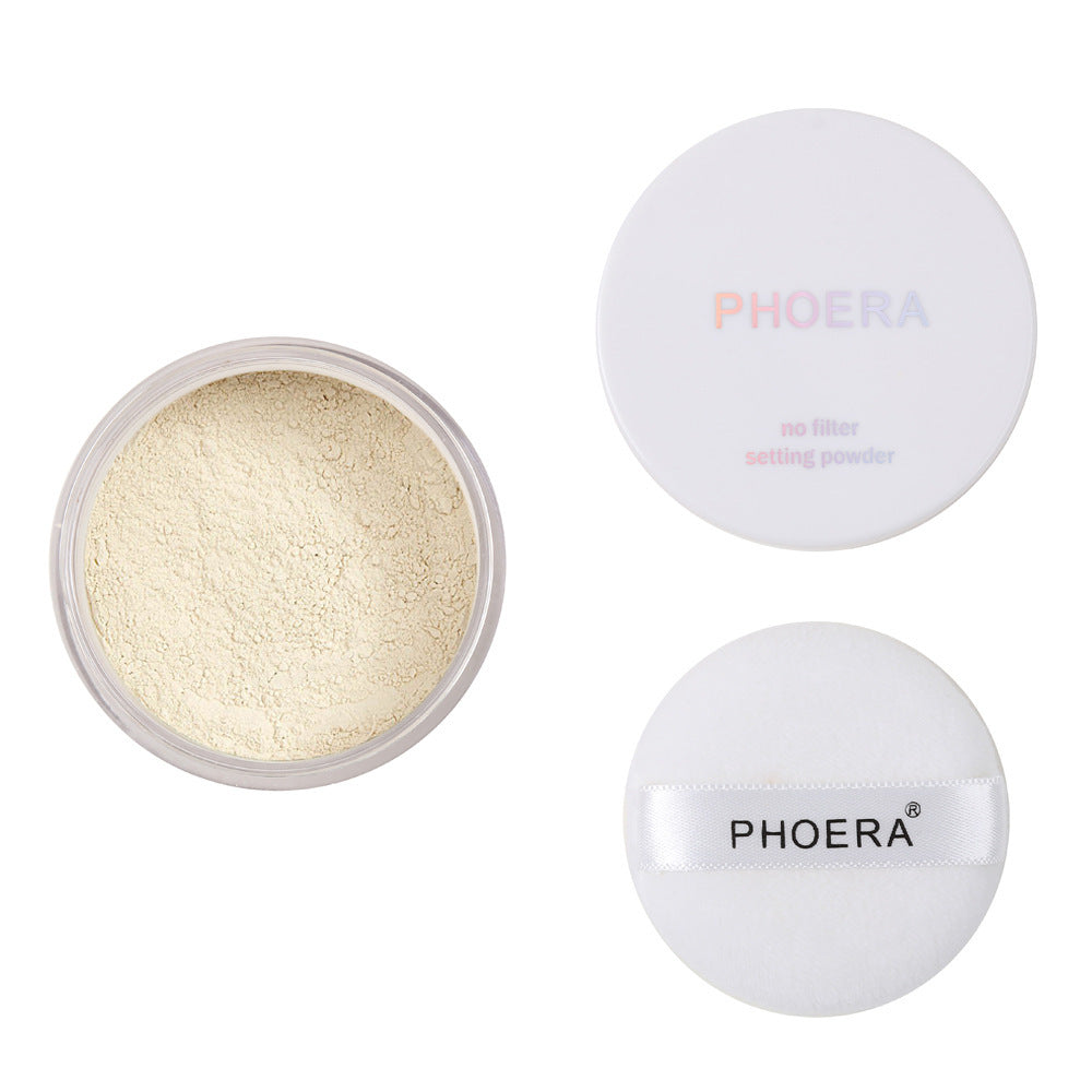 JMT-726026 Matte Oil Control Loose Powder - Translucent, Cool Beige, Banana, Medium Deep - 40g