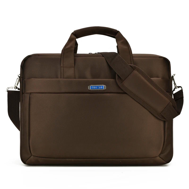 JMT-726410 Multifunctional Waterproof Nylon Laptop Briefcase for Travel and Business Use