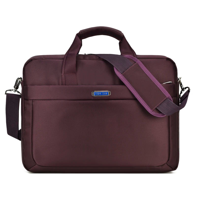 JMT-726410 Multifunctional Waterproof Nylon Laptop Briefcase for Travel and Business Use