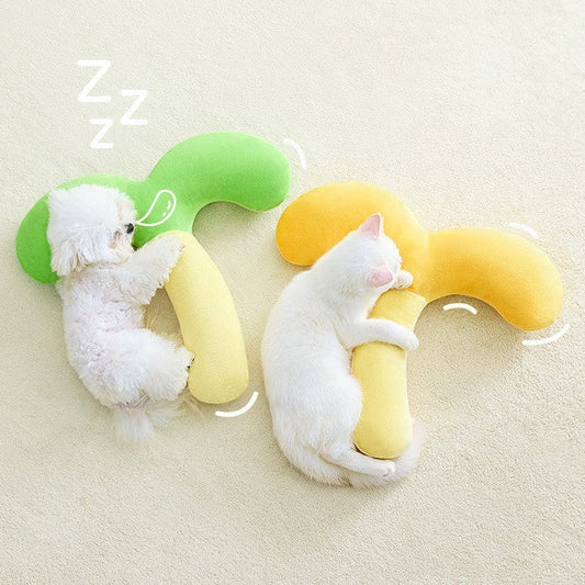 JMT-727562 Cozy Small Pet Pillow for Cats and Dogs - Neck Support Sleeping Mat with Cervical Protection