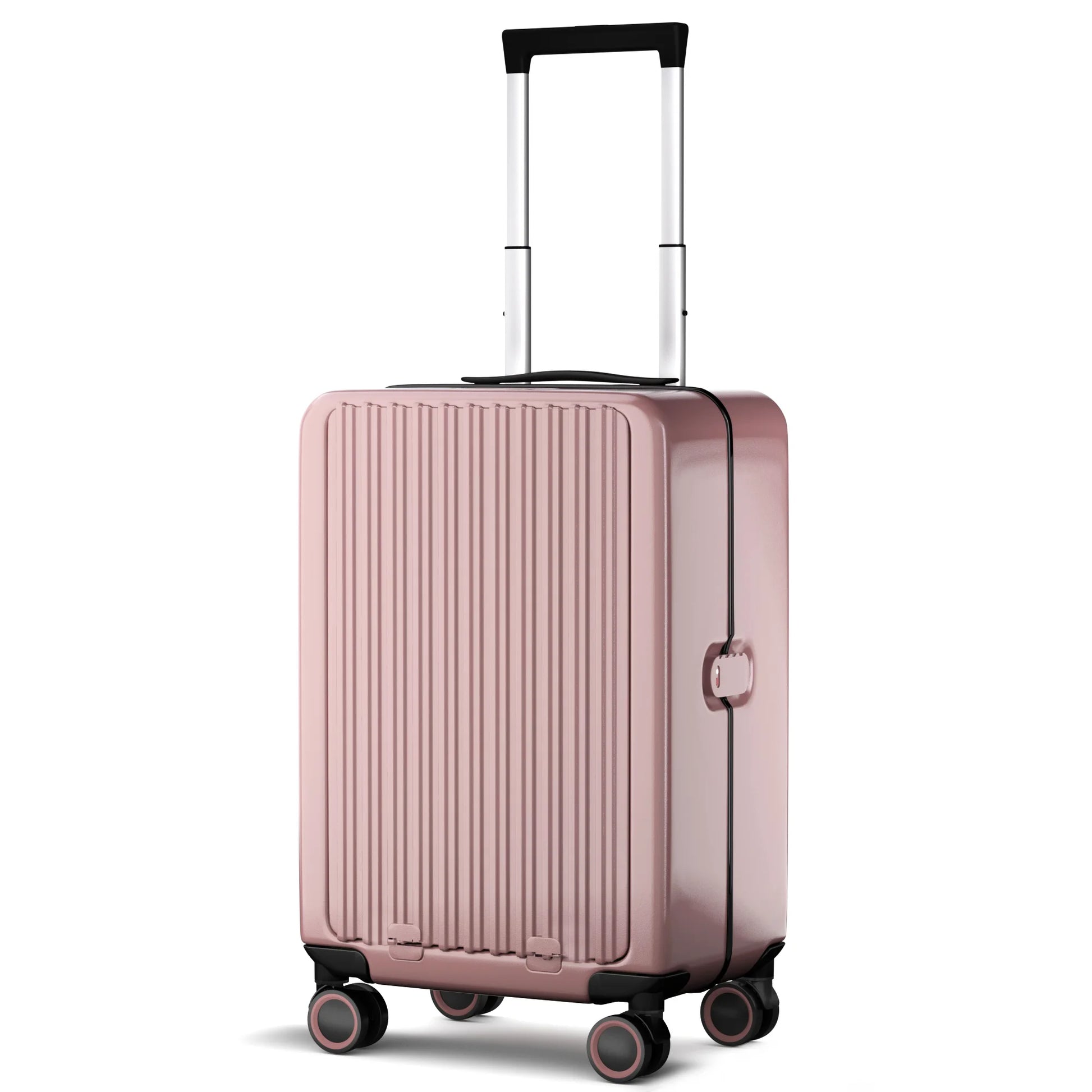 JMT-727626 Unbreakable Hard Shell Aluminium Travel Trolley Case Suitcase with PC Material