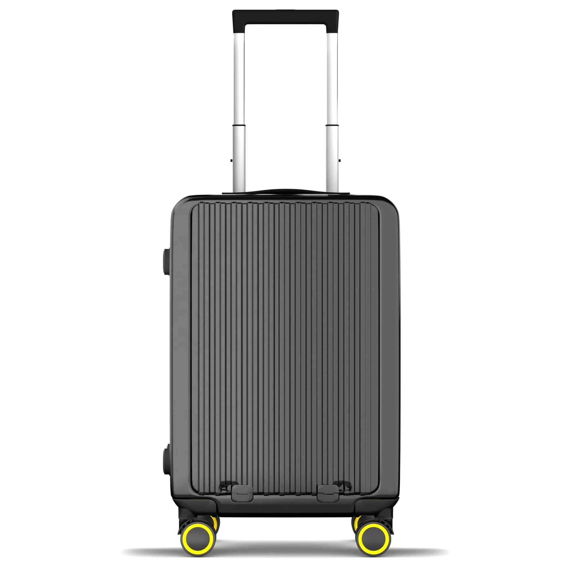 JMT-727626 Unbreakable Hard Shell Aluminium Travel Trolley Case Suitcase with PC Material
