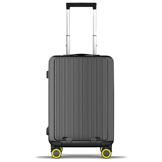 JMT-727626 Unbreakable Hard Shell Aluminium Travel Trolley Case Suitcase with PC Material