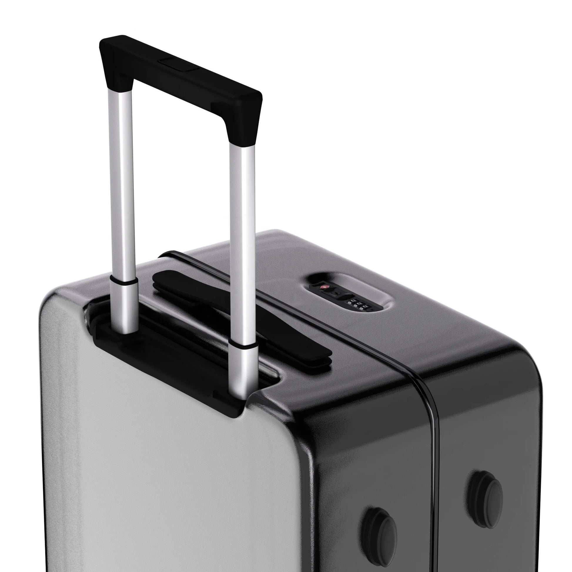 JMT-727626 Unbreakable Hard Shell Aluminium Travel Trolley Case Suitcase with PC Material