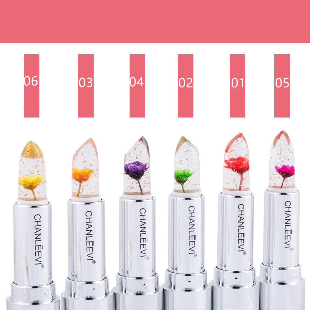JMT-728010 Temperature-Changing Crystal Lipstick with Moisturizing Benefits in Multiple Colors