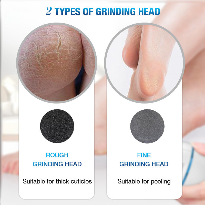 JMT-728138 Rechargeable Electric Foot Grinder for Removing Dead Skin and Calluses