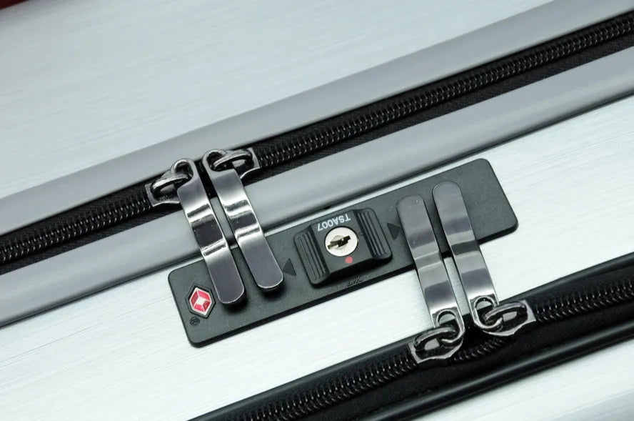 JMT-728458 Business Cabin Trolley Case with Front Laptop Pocket and Integrated Charger, Ideal for Travel