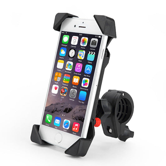 JMT-728906 Shockproof Motorcycle Phone Holder with Universal USB Charger, Fits Devices 3.5" to 7", Handlebar Mount