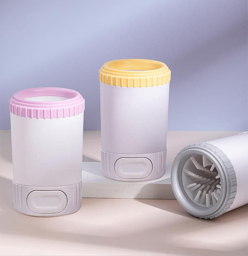 JMT-728970 Automatic Pet Foot Wash Cup for Dogs and Cats - Smart Cleaning Tool for Paws - Compact and Easy to Use (14.4 cm x 9.2 cm)