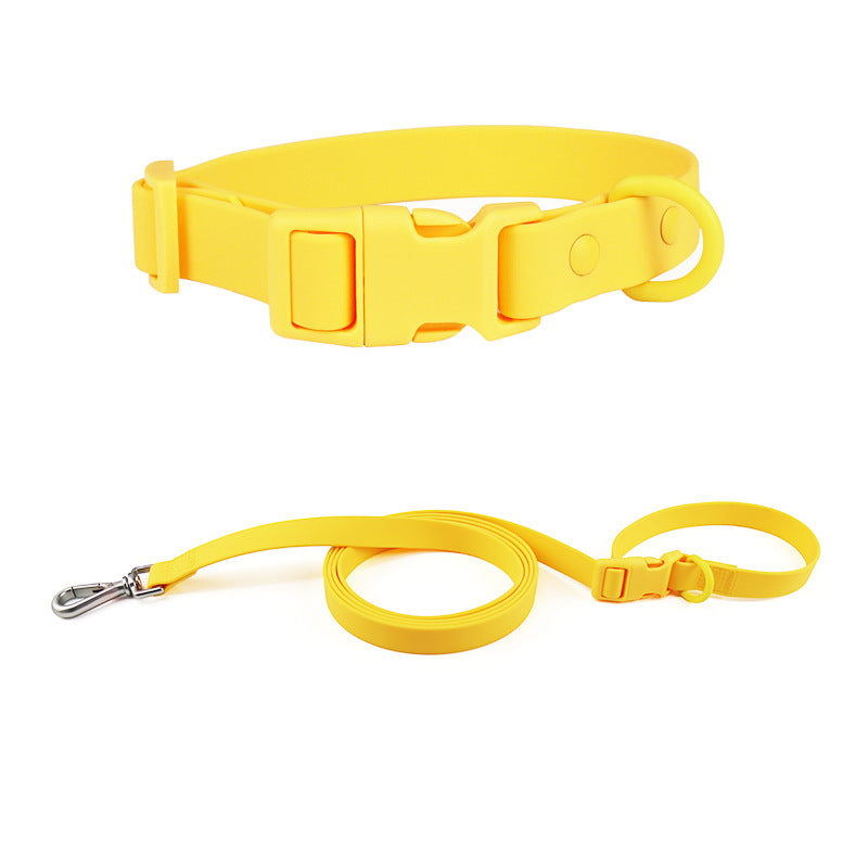 JMT-729226 Adjustable Pet Collar and Leash Set - Various Colors Available