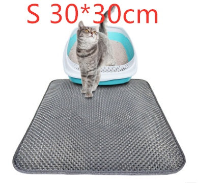 JMT-729354 Honeycomb Cat Litter Mat - Waterproof & Urine-Proof Design for Easy Cleaning