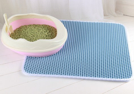 JMT-729354 Honeycomb Cat Litter Mat - Waterproof & Urine-Proof Design for Easy Cleaning