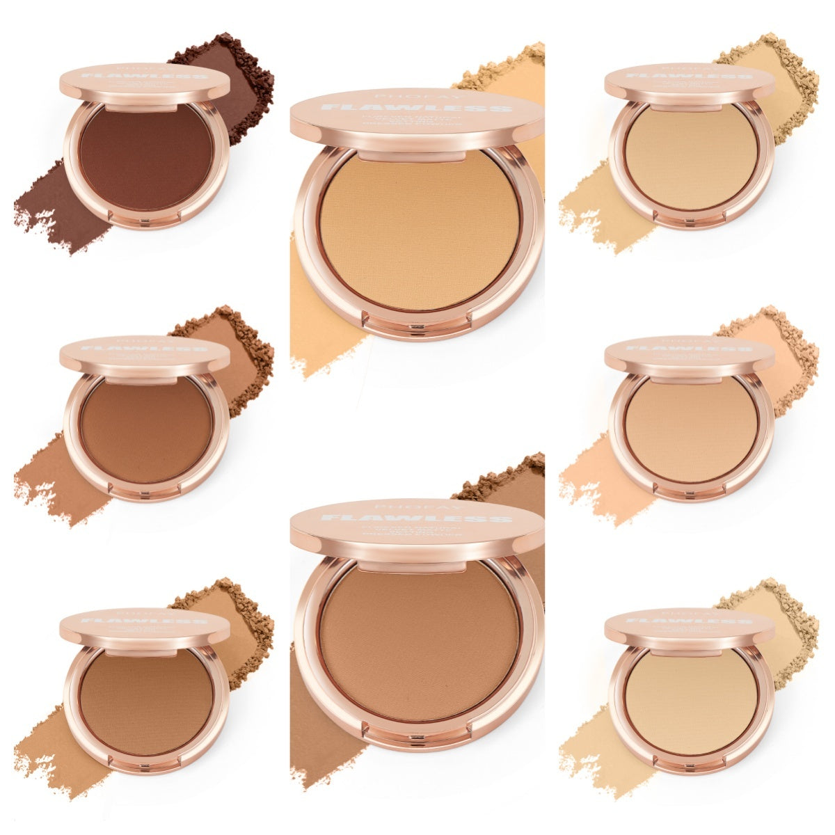 JMT-729482 Matte Setting Pressed Powder for Flawless Finish - 8g